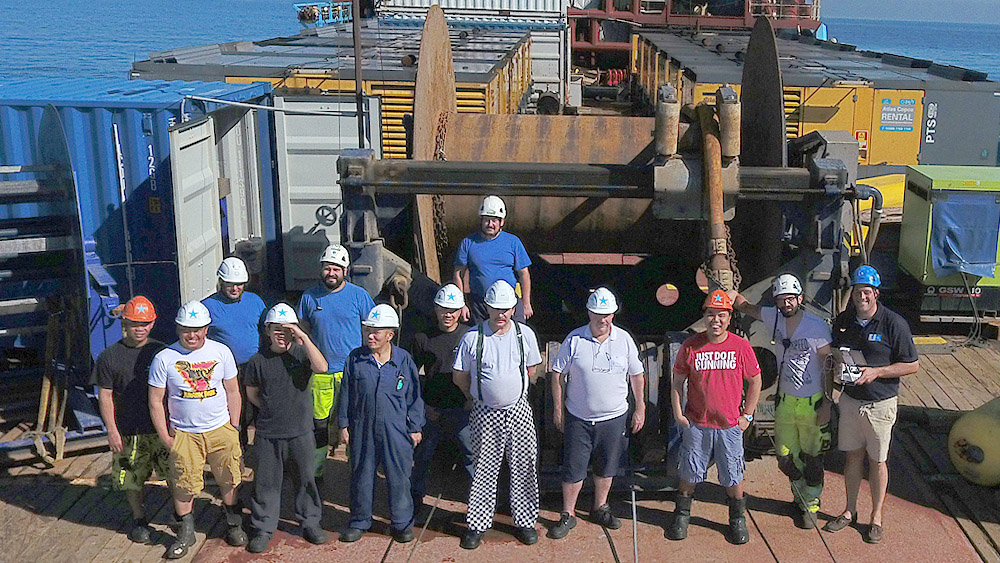 Offshore Windpark Wikinger Crew