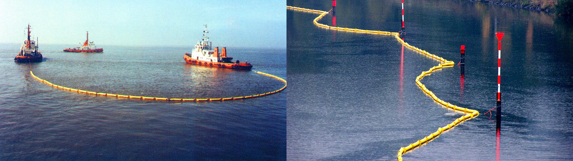 Schwimmende Ölsperre Floating Oil Barriers